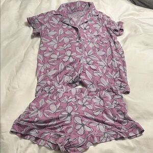 Tommy John Pink Floral Pajama Set